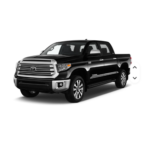 Parachoques Trasero Cromado Personalizado para Camioneta Americana 2022, 4X4 Turbo, Toyota Tundra AWD Izquierdo Oscuro R19 Cuero - Product Image 1