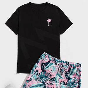 Conjuntos de camisetas de moda para hombre, nuevos conjuntos de pantalones cortos de dos piezas, camisetas para hombre con servicio OEM, conjuntos de pantalones cortos para Unisex - Product Image 5
