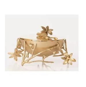 Bol de service rond en métal fantaisie pour fruits et chocolat, couleur personnalisée, finition par revêtement en poudre, bol et plat pour chocolat - Product Image 6