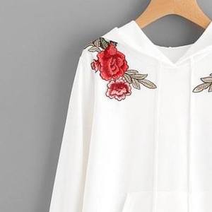 Sudadera con Capucha Bordada para Hombre, de Alta Calidad, Antiarrugas, Precio Razonable, Tendencia Superior, Ligera - Product Image 3