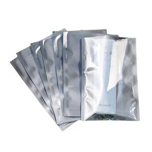 Sacs de protection antistatiques gris argenté refermables ESD à fermeture éclair pour l'électronique, les circuits imprimés, la remise à neuf des ordinateurs portables et le recyclage (stock UE) - Product Image 1