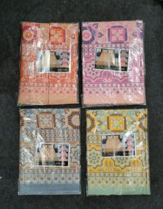 Sábana de cama de algodón serigrafiada de diseño indio con 2 fundas de almohada accesorios de moda decorativos para el hogar 100% Material de algodón - Product Image 3