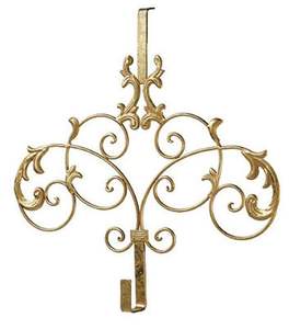 Nouveau cintre de guirlande en métal enduit d'argent élégant pour Homer décor de porte d'hôtel cintre de guirlande en métal au prix de gros de vente élevé - Product Image 5