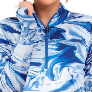 Sudadera con cuello levantado, manga larga, tela de poliéster, ropa informal, sudadera transpirable antiarrugas y sudaderas con capucha para mujer - Product Image 5