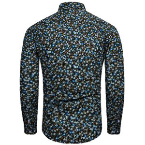 Top Trending Product Summer Button-Up Sublimation Dress <b>Shirts</b> for Men Fashion Wear Solid Color men's <b>shirts</b> - Product Image 2