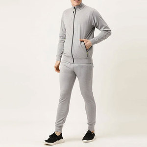OEM Vêtements de sport d'entraînement en polaire de haute qualité à coupe ajustée pour hommes Survêtement à manches longues Vêtements de jogging d'hiver à bas prix - Product Image 4