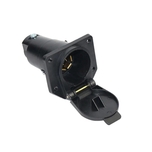Conector de Remolque de 4 Vías, Enchufe Plano a Conector de Remolque Americano de 7 Vías, Soporte de Montaje, Material TPU/Cobre, Modelo <span class=keywords><strong>ANTHEM</strong></span> - Product Image 4