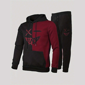 Oferta Caliente: Conjuntos Deportivos Personalizados de Felpa Técnica, Chándales Unisex, Conjuntos de Sudadera con Capucha para Hombre, Ropa Deportiva Esencial - Product Image 4