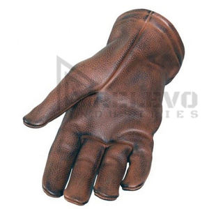 Gants en cuir ciré pour moto compatibles avec les écrans tactiles, nouveau design, logo personnalisé, gants de sport en cuir ciré pour moto - Product Image 1