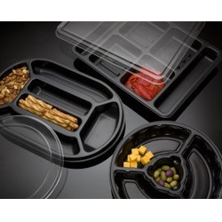 Bandeja de Plástico para Alimentos, Tipo PET, Grado Alimenticio, Grosor de 0.5, Color Transparente, 150x150x90mm, Contenedor de Embalaje de Plástico - Product Image 3