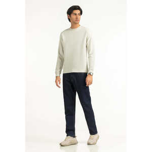 Camisetas de Manga Larga de Algodón/Fibra de Bambú Tejidas de Corte Regular Moon-Stark, Camisetas Sólidas con Estilo, Etiqueta Personalizada MN-TS-WS25-038 - Product Image 4