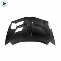 Capot moteur en fibre de carbone 2023 pour Lamborghini Aventador LP700 LP720 Bonnet 1016 avec clips inclus, état neuf