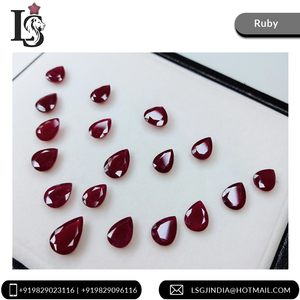 Chất lượng tốt 100% tự nhiên 300 Carat máu đỏ Lê Ruby Vòng cổ châu Phi longido nhiệt được xử lý lỏng đá quý trang sức để làm - Product Image 3