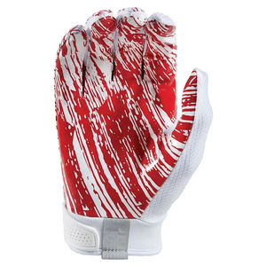 Gants de receveur de football américain à adhérence collante pour adultes, fabriqués en cuir synthétique respirant, taille personnalisable, design pour - Product Image 6