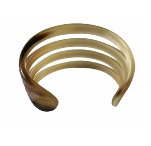 Nueva llegada venta más caliente búfalo/cuerno de vaca brazalete joyería embalaje personalizado joyería para niñas boda precio superior - Product Image 2