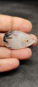 หินควอทซ์เจียระไนแบบรูไทล์ธรรมชาติอัญมณีหลวมสำหรับทำเครื่องประดับ - Product Image 5