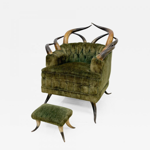 100% chaise en corne de boeuf naturelle chaise en corne de vache moderne de haute qualité fabriquée à la main multi-artisanat prix usine pour chambre ou hôtel - Product Image 5