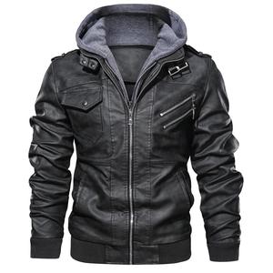 High Quality New Design Full Sleeve Customized Logo <b>Men</b> Causal Wear <b>Leather</b> <b>Jacket</b> for <b>Men</b> in Multi Color <b>Leather</b> <b>Jacket</b> For <b>Men</b> - Product Image 1