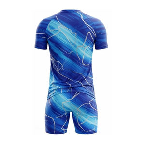 Nouveaux ensembles d'uniformes de volley-ball unisexes pour adultes, personnalisables, à séchage rapide, impression numérique, 100% polyester, kits de volley-ball d'équipe, 280g DANZY SPORTS - Product Image 2