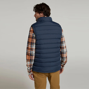 เสื้อกั๊กขนเป็ดแขนกุดแฟชั่น2025คอปกตั้งเสื้อลำลองระบายความร้อนระบายอากาศได้ดีเสื้อขนเป็ดสำหรับสุภาพบุรุษ - Product Image 6