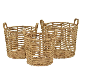 Accueil Panier en osier pour plantes Jacinthe d'eau en osier Vente en gros Panier en jute Rangement et organisation - Product Image 1