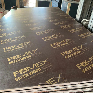 Contrachapado de película de construcción, 1220x2440mm, 12mm, 15mm, 18mm, película negra y marrón, hoja de madera contrachapada 4x6, madera de construcción - Product Image 2