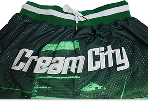 Mash pantalones cortos de gimnasio de malla de poliéster de alta calidad para hombre, estilo de lino informal clásico de verano, colores naturales, decoración de patrón sólido - Product Image 5