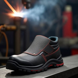 Chaussures de sécurité noires Eisenach taille 46 S3 HRO SRC EN20345, bottes de soudage - Product Image 3