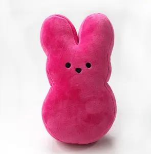 Hot trending Bunny Peeps Multiple Colors Custom Wholesale soft cute cozy smooth plush toys Wholesale Supplier