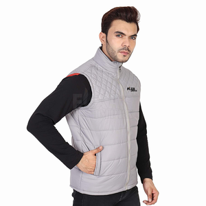 2024 <b>Men's</b> Insulated Down Cotton Puffer Jacket Lightweight Quilted <b>Gilet</b> for Winter Daily Comfort Designed - Product Image 4