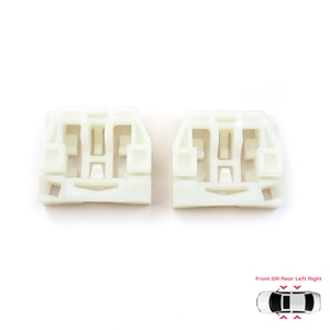 BWR32 + BWR33ตัวปรับกระจกหน้าต่างไฟฟ้าคลิปซ่อมประตูซ้ายหรือขวาสำหรับ1U MK1 Octavia 1U2 1U5 4/5ประตูปรับโฉม1U0837ได้2001-2010 - Product Image 1