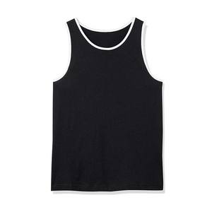Camiseta de gimnasio, chaleco de entrenamiento, ropa de hombre, estilo de calle, algodón, transpirable, camisetas sin mangas de verano, Color negro para hombre de talla grande - Product Image 2