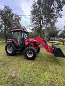 Tracteur chargeur Mahindra 6075 Pts 75 ch 4x4 haute performance, moteur diesel turbocompressé 4 temps, boîte de vitesses à 2 vitesses, à vendre - Product Image 4