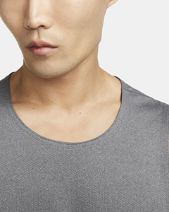 Camisetas sin Mangas Personalizadas para Hombre, de Alta Calidad, 100% Algodón y Poliéster, Color Sólido, Cómodas, Transpirables, para Correr en Verano 2024 - Product Image 4