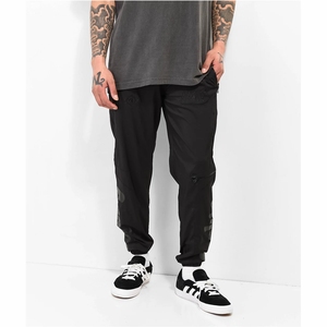 Pantalones Cortavientos Impermeables Reflectantes Multibolsillos Personalizados para Hombre, Pantalones Deportivos Casuales de Calle, Talla Grande, Tela Oxford - Product Image 1