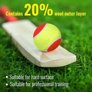Ballon de tennis de plage d'entraînement en feutre de caoutchouc standard ITF Stage 2, 65 mm, personnalisable, prix abordable, pour le divertissement - Product Image 6