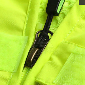 Gilet de sécurité réfléchissant de haute qualité pour travailleur Gilet de sécurité haute visibilité avec propre logo personnalisé - Product Image 6