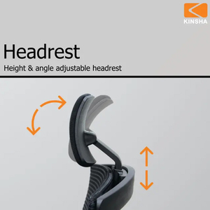 เก้าอี้สำนักงานโค้งแบบทันสมัยได้รับการรับรอง BIFMA ผ้าตาข่ายปรับความสูงได้ปรับพนักพิงศีรษะ - Product Image 6