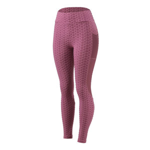 Venta caliente mujeres sin costuras levantamiento de glúteos Sexy Fitness entrenamiento Leggings malla transpirable secado rápido apretado deportes Yoga Pantalones - Product Image 2