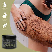 Masque corporel anti-cellulite à étiquette privée 500ml |   Traitement Détoxifiant Drainant OEM ODM à l'Argile pour Tous Types de Peau à Usage Domestique