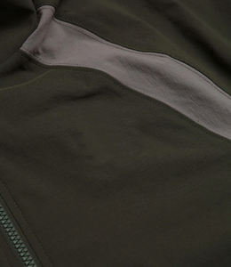 Chaqueta cortavientos de nailon personalizada para escuela de poliéster para hombre, chaqueta cortavientos de fútbol de dos piezas con cremallera - Product Image 5