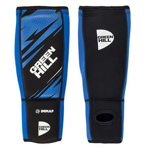 Protector de empeine GREEN HILL Shin Instep Pad Immf Azul para Artes Marciales Estilo MMA - Product Image 3