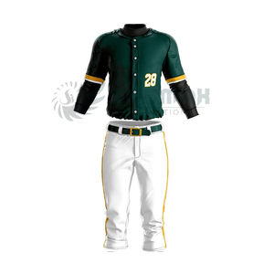 L'uniforme complet de baseball offre flexibilité et confort conçu pour les joueurs à la recherche de style, fonctionnalité et performance - Product Image 1
