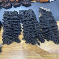 Cheveux vietnamiens bruts vendeurs de cheveux ondulés vierges non traités cuticule alignée cheveux humains bruts doux
