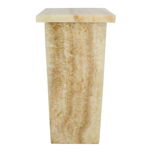 Lámparas de mesa de mármol de ónix respetuosas con el medio ambiente al por mayor diseño tallado hecho a mano para la decoración del hogar y del hotel con estilo y superventas - Product Image 3