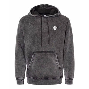 Men's Trendy Plus Size Acid Wash <b>Thermal</b> <b>Hoodie</b> Winter Cotton Casual Style with Zipper Design Online Sale - Product Image 1