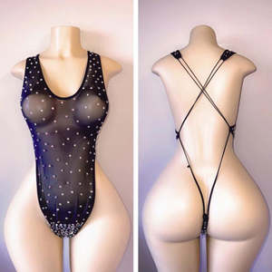 Trajes de club de baile para mujer Trajes de baile de dos piezas elegantes Monos sexy y elegantes para ropa de club nocturno - Product Image 4