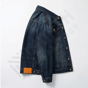 Chaqueta Vaquera Reversible de Alta Gama, Nuevo Diseño, Cuello Alto, la Más Demandada por los Clientes, Ropa Casual de Moda para Hombre - Product Image 3