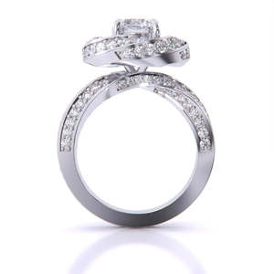 Anillo solitario de diamante de corte redondo de lujo de 1.00 quilates, color F, claridad VS, diamante cultivado en laboratorio en oro de 14 quilates para regalo de aniversario nupcial. - Product Image 6