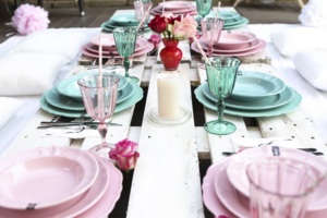 Durable Plastic Wine Glasses Set of 6-pcs Acrylic Plastic 250 ml Reusable Goblets Break resistant Country Chic by Excelsa - Product Image 6